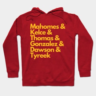 Kansas City Chiefs Legends T-Shirt Hoodie